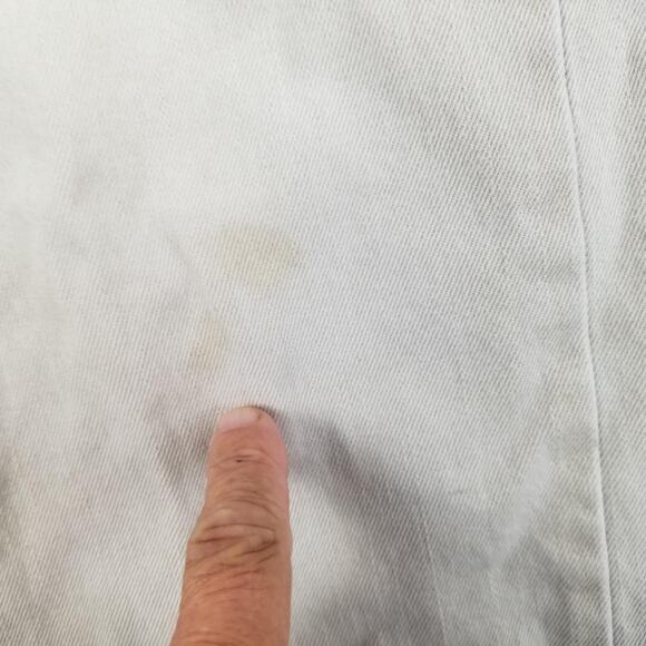 Levis Jeans Mens 34x32 Beige 569 Loose Straight Denim Relaxed Fit Zip Fly Stone - Picture 7 of 16